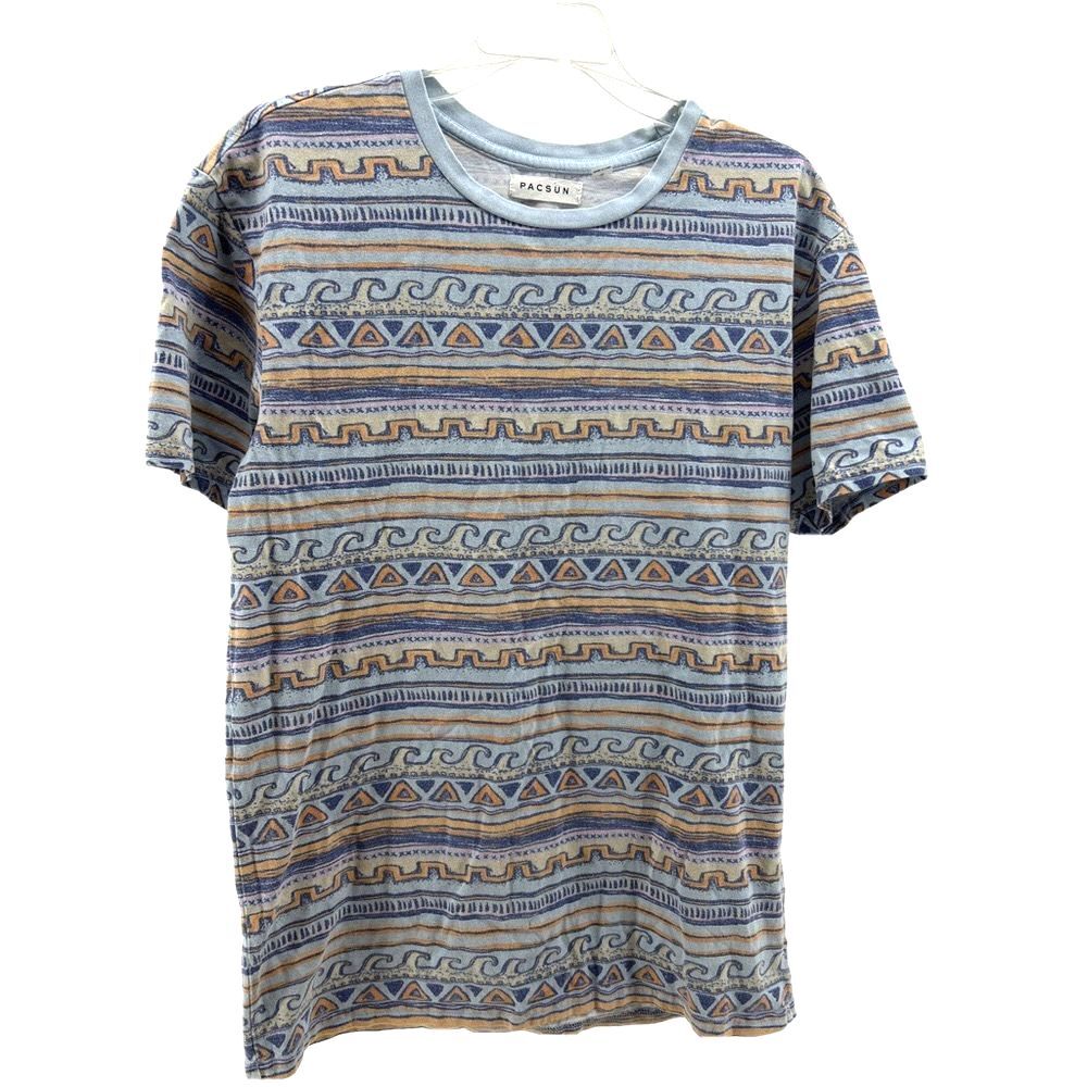 Pacsun vintage look waves skater tee